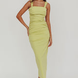 Dream Crush Lace-Up Back Maxi Dress