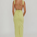 Dream Crush Lace-Up Back Maxi Dress
