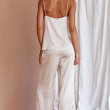 Hotel California Straight Leg Pants Stone