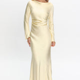 Loveland Cowl Back Midi Dress Butter