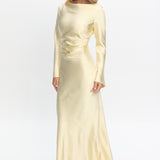 Loveland Cowl Back Midi Dress Butter