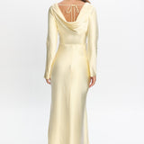 Loveland Cowl Back Midi Dress Butter