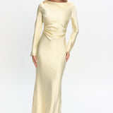 Loveland Cowl Back Midi Dress Butter