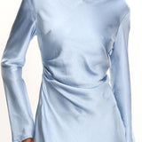 Loveland Cowl Back Midi Dress Ice