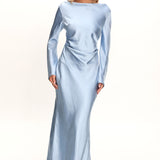 Loveland Cowl Back Midi Dress Ice