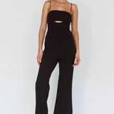 Lyrics Keyhole Jumpsuit Black