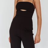 Lyrics Keyhole Jumpsuit Black