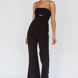 Lyrics Keyhole Jumpsuit Black