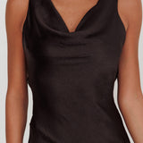 Cassiopeia Open Back Maxi Dress Black