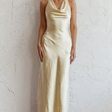 Cassiopeia Open Back Maxi Dress Butter