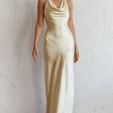 Cassiopeia Open Back Maxi Dress Butter