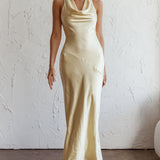 Cassiopeia Open Back Maxi Dress Butter