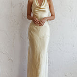 Cassiopeia Open Back Maxi Dress Butter