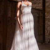 Alegria Tulle Maxi Dress White