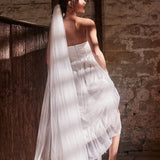 Alegria Tulle Maxi Dress White
