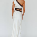 Mahli One-Shoulder Maxi Dress Champagne
