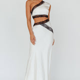 Mahli One-Shoulder Maxi Dress Champagne