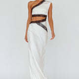 Mahli One-Shoulder Maxi Dress Champagne