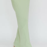 Rossana Ribbed Maxi Skirt Sage