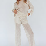 Mahina Long Net Pants Sand