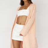 On Point Pocket Cardigan Pink