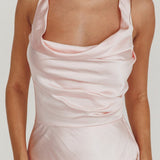 Sitara Tied Back Maxi Dress Blush