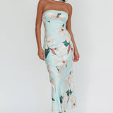 Damsel Reverse Halter Maxi Dress Magnolia Mint