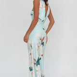 Damsel Reverse Halter Maxi Dress Magnolia Mint
