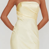 City Of Stars Strapless Maxi Dress Butter