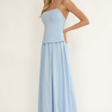 Antonita Cami Strap Maxi Dress Blue