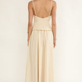 Antonita Cami Strap Maxi Dress Stone