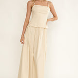 Antonita Cami Strap Maxi Dress Stone