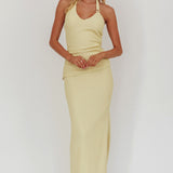 Always Ready Side Split Maxi Skirt Sage
