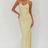 Always Ready Side Split Maxi Skirt Sage