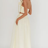 Simple Things Organza Maxi Skirt Butter