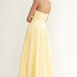 Pailin Frill Bust Maxi Dress Butter