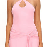 Cresida Keyhole Racerback Maxi Dress Pink