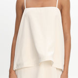 Morning Ray Layered Maxi Dress Ivory