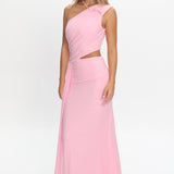 Out Loud Cut-Out Drape Maxi Dress Cheek