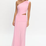 Out Loud Cut-Out Drape Maxi Dress Cheek