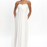 Sylvi Embellished Bust Maxi Dress Oyster