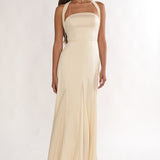 Loro Godet Hem Maxi Dress Butter