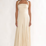 Loro Godet Hem Maxi Dress Butter