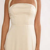Loro Godet Hem Maxi Dress Butter