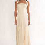 Loro Godet Hem Maxi Dress Butter