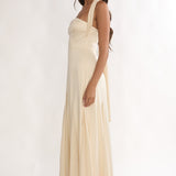 Loro Godet Hem Maxi Dress Butter
