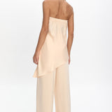 Danita Elastic Waist Pants Vanilla