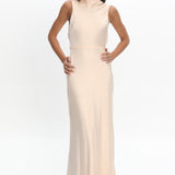 Effie Cowl Back Maxi Dress Cream