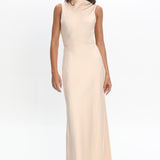 Effie Cowl Back Maxi Dress Cream