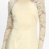 Lucha Lace Sleeve Maxi Dress Butter
